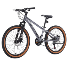 Load image into Gallery viewer, SPATIAL Mountain Bike 24 Inch, 21 Speed Aluminum Frame