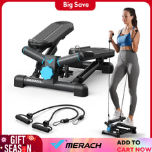 Load image into Gallery viewer, MERACH Mini Stepper for Exercise Twist Stair Stepper