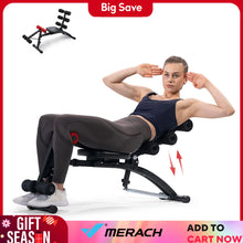 Load image into Gallery viewer, MERACH Ab Machine Multi-Functional Adjustable Ab Trainer