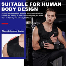 Load image into Gallery viewer, Men's Weight-bearing 20kg Vest Gym Weight-bearing Training Vest