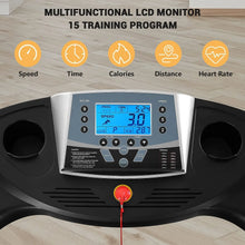 Load image into Gallery viewer, Treadmill with Auto Incline Folding Electric Running Machine