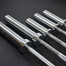 Load image into Gallery viewer, Gym 2.2m Barbell Bar 1.5m-1.8m Weight Lifting Bar 5cm Large Hole Barbell Disk Threaded Bar