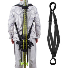 Load image into Gallery viewer, Ski Tote Skis and Poles Backpack Carrier