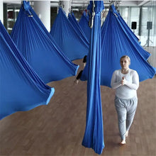 Load image into Gallery viewer, 1 meters Customized Length Aerial Yoga Hammock Fabric Fly Swing Bed