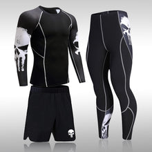 Load image into Gallery viewer, Men's Compression Sportswear Suits Gym Tights Training Clothes Workout