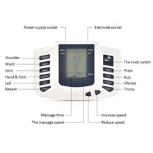 Load image into Gallery viewer, JR309 TENS Muscle Electrostimulator Machine Electric Muscle Stimulator