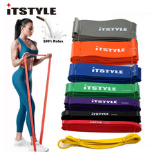 Load image into Gallery viewer, ITSTYLE Resistance Bands 208CM 8 Level Crossfit latex Loop Strap Expande