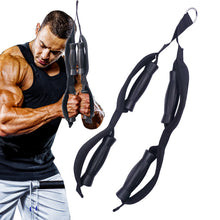 Load image into Gallery viewer, Pull Down Tricep Rope with 2 Sets of Handles