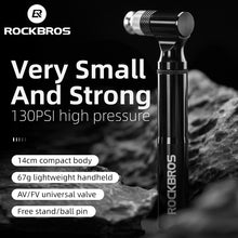 Load image into Gallery viewer, ROCKBROS Bicycle Pump130PSI Air Pump