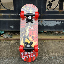 Load image into Gallery viewer, 43cm Children Skateboard Maple Double Rock Skate Board