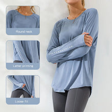 Load image into Gallery viewer, Sport Top Fitness Long Sleeve Running Shirt