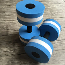 Load image into Gallery viewer, 2pcs Water Aerobics Dumbbells Eva Aquatic Barbell Fitness Aqua