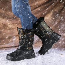 Load image into Gallery viewer, New Winter Camouflage Snow Men Boots