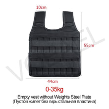 Load image into Gallery viewer, New 15/35KG Adjustable Loading Weight Vest0