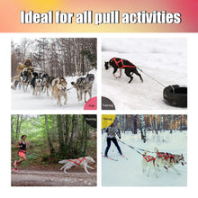 Load image into Gallery viewer, Waterproof Dog Sledding Harness Reflective Pet Sledding