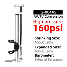 Load image into Gallery viewer, ROCKBROS Bicycle Pump130PSI Air Pump