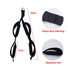 Load image into Gallery viewer, Pull Down Tricep Rope with 2 Sets of Handles