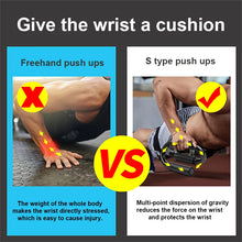 Load image into Gallery viewer, SKDK Non-Slip Fitness Push Up Bars with Comfort Foam Grip Bars Exercise Workout Chest-Training