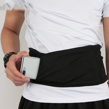Load image into Gallery viewer, QUESHARK 8 Inch High Capacity Elastic Running Waist Bag