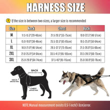 Load image into Gallery viewer, Waterproof Dog Sledding Harness Reflective Pet Sledding