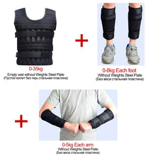 Load image into Gallery viewer, New 15/35KG Adjustable Loading Weight Vest0
