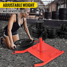 Load image into Gallery viewer, VEVOR Weight Sled Power Speed Sled W/ Adjustable Shoulder Harness Strength Training Running Football Fitness