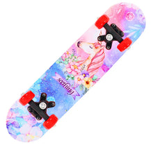 Load image into Gallery viewer, 60CM Skateboard Beginner Kids Cartoon Skateboard