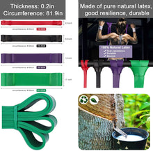 Load image into Gallery viewer, Portable Home Gym Metal Bar with Rubber Resistance Bands 300 LBS Strength Training Bar for Chest Press