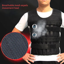 Load image into Gallery viewer, New 15/35KG Adjustable Loading Weight Vest0