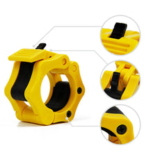 Load image into Gallery viewer, 1 Pair 2" Gym Weightlifting Collar Clamps Clips Barbell Collars