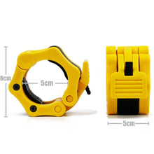Load image into Gallery viewer, 1 Pair 2" Gym Weightlifting Collar Clamps Clips Barbell Collars