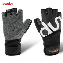 Load image into Gallery viewer, Boodun Wrist Guard Protect Men Women Half Finger Fitness Weight Lifting Gloves