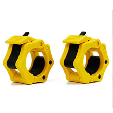 Load image into Gallery viewer, 1 Pair 2" Gym Weightlifting Collar Clamps Clips Barbell Collars