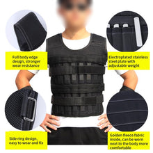 Load image into Gallery viewer, New 15/35KG Adjustable Loading Weight Vest0