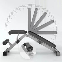 Load image into Gallery viewer, Professional Multi-functional Folding Roman Chair, Dumbbell Stool, Weightlifting Fitness Bench