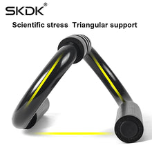 Load image into Gallery viewer, SKDK Non-Slip Fitness Push Up Bars with Comfort Foam Grip Bars Exercise Workout Chest-Training