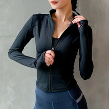 Load image into Gallery viewer, 2024 Women Sport Jacket Zipper Yoga Coat