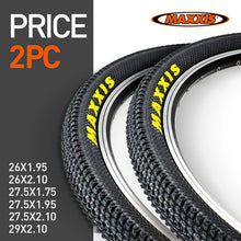 Load image into Gallery viewer, 2pcs MAXXIS 26 Bicycle Tire 26*2.1 27.5*1.75 27.5*1.95 60TPI MTB Mountain Bike Tire