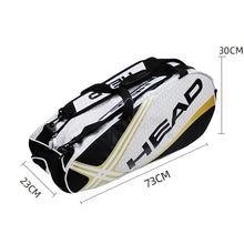 Load image into Gallery viewer, HEAD Tennis Rackets Bag Large Capacity