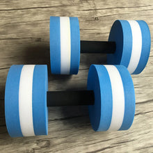 Load image into Gallery viewer, 2pcs Water Aerobics Dumbbells Eva Aquatic Barbell Fitness Aqua