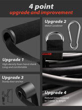 Load image into Gallery viewer, 250lb Resistance Bands Set Fitness Workout