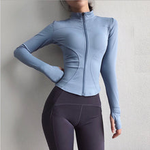 Load image into Gallery viewer, 2024 Women Sport Jacket Zipper Yoga Coat