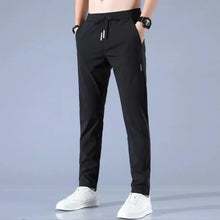 Load image into Gallery viewer, Men Fast Dry Stretch Pants Ice Silk Trousers