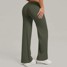 Load image into Gallery viewer, Women's New Pilates Straight Leg Pants Hip Lifting Tight Fitting Wide Leg Pants