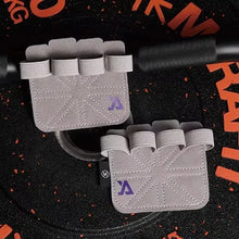 Load image into Gallery viewer, Four-fingers Fitness Gloves Gym Barbells Weightlifting Cowhide Gloves