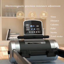 Load image into Gallery viewer, MIYAUP-Aerobic Exercise Machine, Fat Reducing, White Rowing Machine