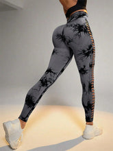 Load image into Gallery viewer, Tie Dye Seamless Leggings for Women High Waist Yoga Pants