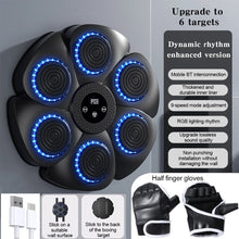 Load image into Gallery viewer, Music Boxing Machine Boxing Training Punching Equipment Type C Charging Workout Target Machine RGB Light Home Workout Device