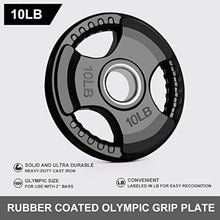 Load image into Gallery viewer, LIONSCOOL 2-Inch Rubber Coated Grip Plate in Pairs