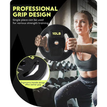 Load image into Gallery viewer, Barbell Weight Set for Lifting, 45 Lb Weight Bar Set